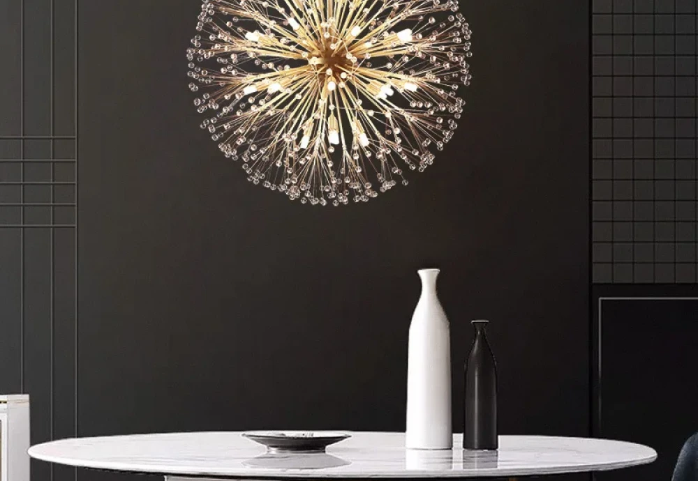 globe chandelier modern